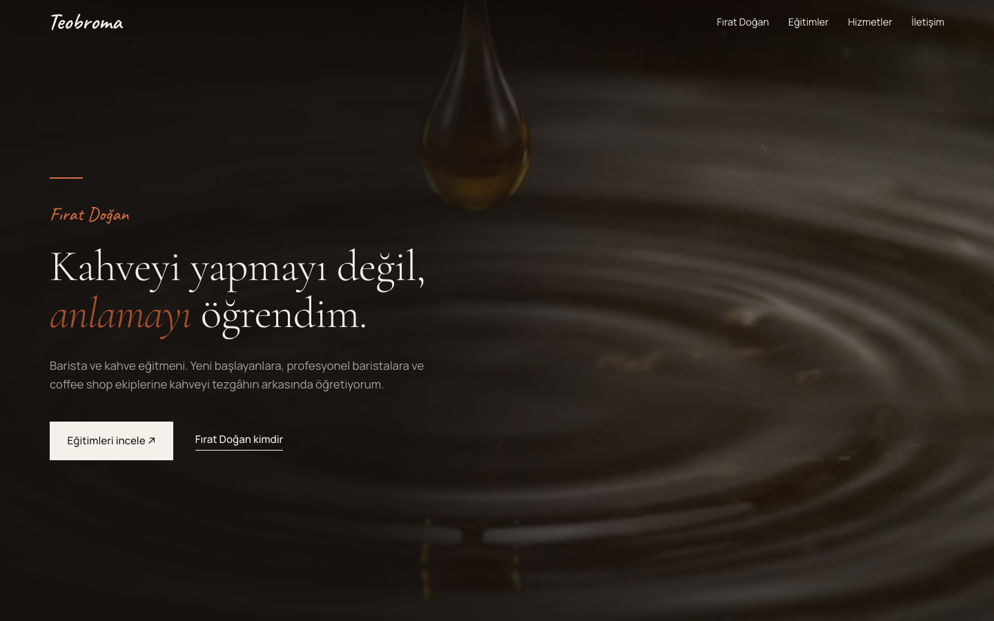 Teobroma web sitesi